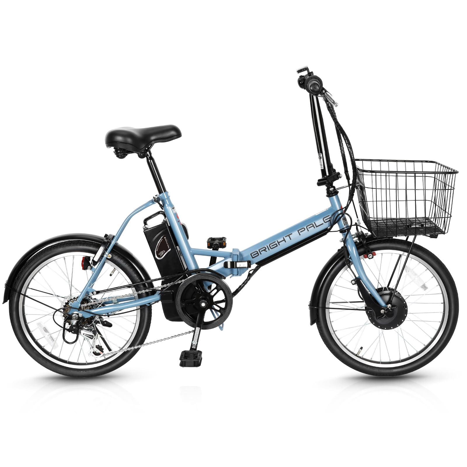 Amazon | Bright Pale 電動アシスト自転車 20インチ 24V7.8Ah